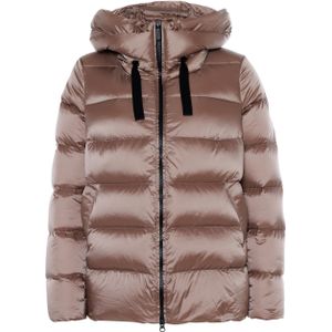 Bomboogie Dames jas beige (Maat: XL) - Effen