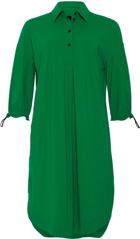 Knielange overhemdjurk met knoopsluiting