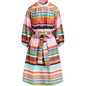 Essentiel Antwerp Jurk multicolor (Maat: S) - Halslijn: Ronde hals,