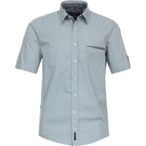 Casa Moda Overhemd korte mouw groen (Maat: XL)
