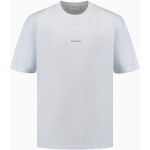 Pure Path T-shirt wit (Maat: M) - Fotoprint - Halslijn: Ronde hals,