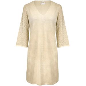 Maryan Melhorn Jurk ecru (Maat: L)