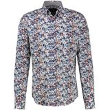 Lerros - Modieus Poplin Overhemd - Broken White - Heren