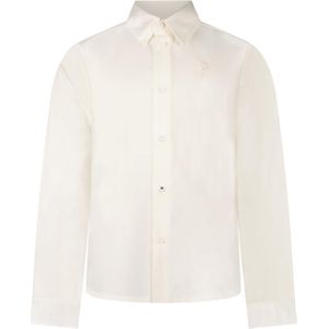 Le Garçon Chic Overhemd lange mouw wit (Maat: 140)