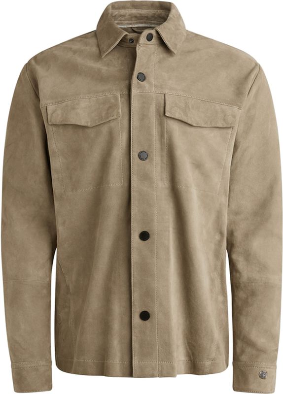 Cast Iron - Overshirt - Beige - Lange Mouw