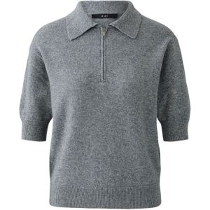 OUI Trui grijs (Maat: 36) - Mélange - Halslijn: Polokraag,