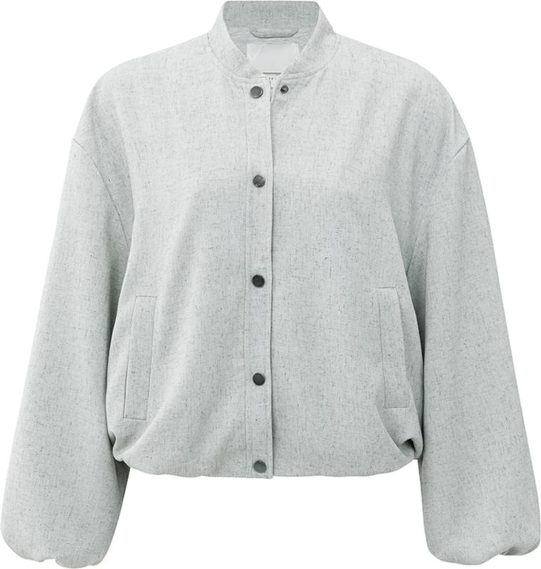Yaya - Jas Woven - Grijs - Dames