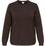 Carmargaretha - Gebreide Pullover - O-hals - Lange Mouwen
