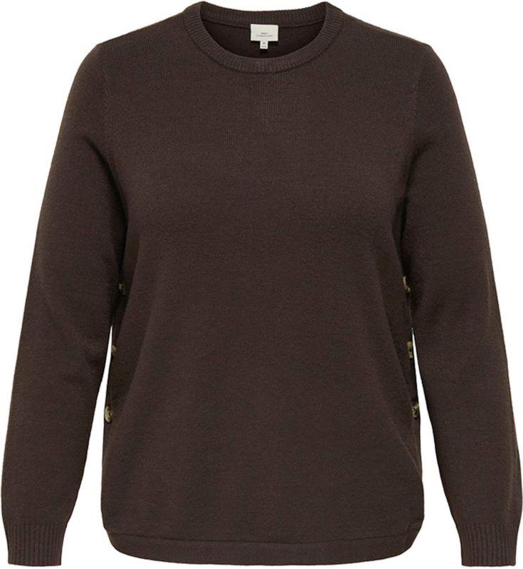Carmargaretha - Gebreide Pullover - O-hals - Lange Mouwen