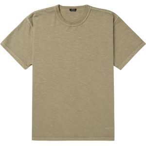Denham T-shirt beige (Maat: L) - Effen - Halslijn: Ronde hals,