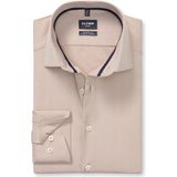 OLYMP - Luxor 24/Seven - Overhemd - Caramel - Modern Fit - Global Kent