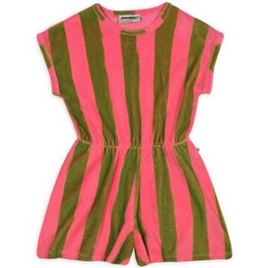 Ammehoela jumpsuit roze (Maat: 116) - Streep