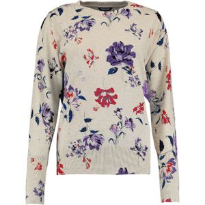 Bloomings Dames trui beige (Maat: S) - Halslijn: Ronde hals,