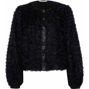 Summum - Jack - Zwart - Dames - Lange Mouwen - Ronde Hals - Knoopsluiting