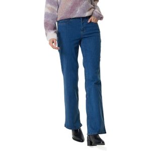 Enjoy Wide leg broek blauw (Maat: 36) - Effen