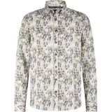State of Art - Overhemd - Wit - Allover Print - Regular Fit