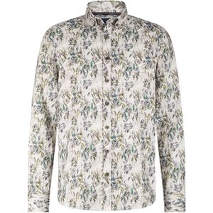 State of Art - Overhemd - Wit - Allover Print - Regular Fit