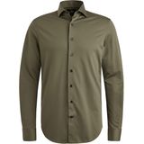 Vanguard - Overhemd - Groen - Lange Mouw - Effen