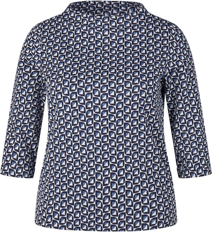 Rabe - Shirt - Pacific - 3/4 Mouwen - Met Print All-over