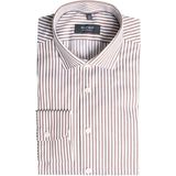 OLYMP SIGNATURE - Bruin - Overhemd - Tailored Fit - SIGNATURE Kent