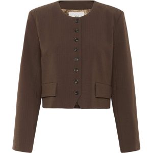 Karen By Simonsen Jas bruin (Maat: 38) - Effen