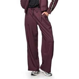 &Co Woman - FIENE - Casual Broek - Donkerpaars - Hoge Taille