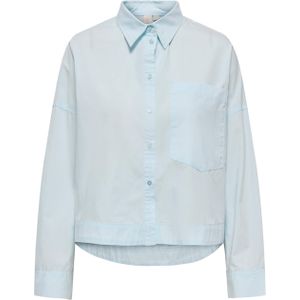 ONLY - ONLCARRIE - Blouse - Lichtblauw - Lange Mouw - Normale Pasvorm