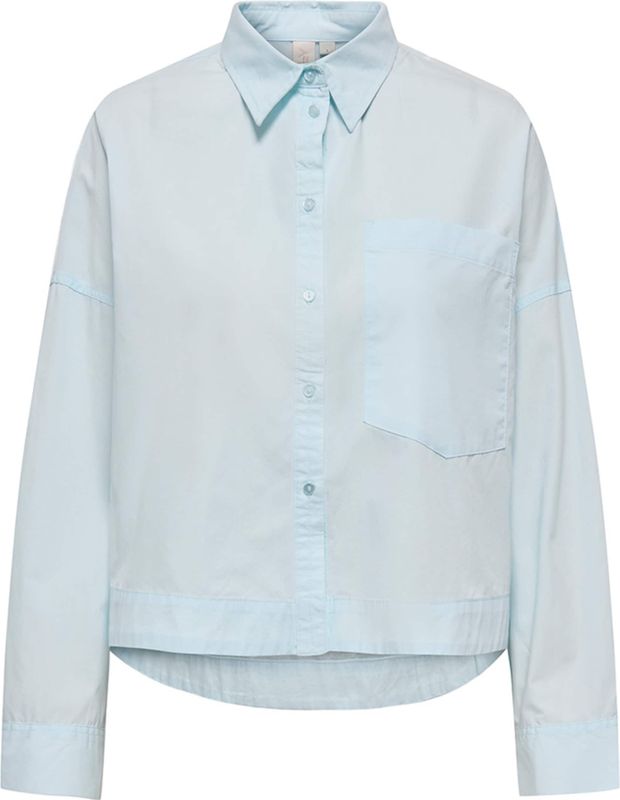 ONLY - ONLCARRIE - Blouse - Lichtblauw - Lange Mouw - Normale Pasvorm