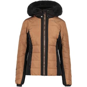 Luhta - Skalluvara - Dames Ski Jas - Bruin