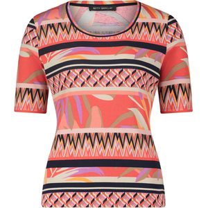 Betty Barclay T-shirt roze (Maat: 40) - Halslijn: Ronde hals,