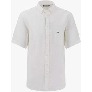 Fynch-Hatton Overhemd korte mouw wit (Maat: L)