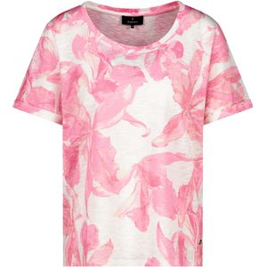 Monari T-shirt roze (Maat: 38) - Halslijn: Ronde hals,