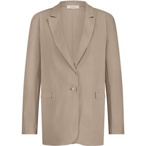 Studio Anneloes Blazer beige (Maat: XXS) - Effen