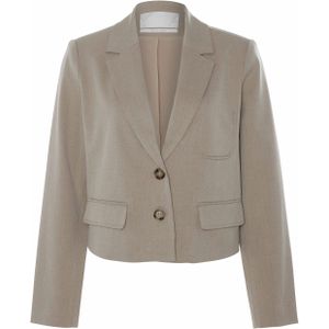 YAYA Blazer beige (Maat: 44) - Effen