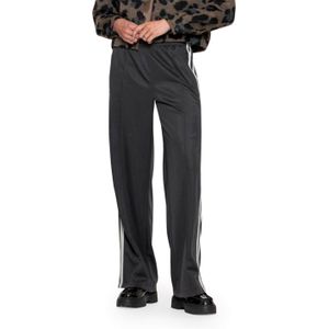 Geisha - 51834 - Broek - Grey - Comfortabele Broek Met Strepen