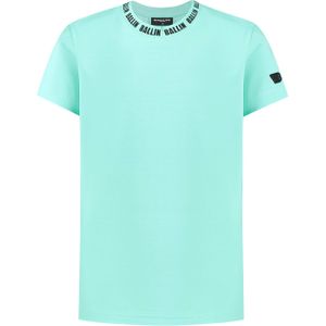 Ballin T-shirt groen (Maat: 176) - Effen - Halslijn: Ronde hals,