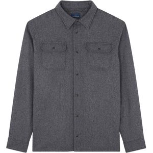 Paul & Shark Overshirt grijs (Maat: XL) - Effen