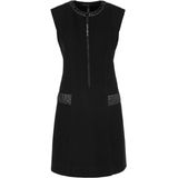 Marc Cain - Mini-jurk - Zuiver Scheerwol - Getailleerd Model - Korte Ritssluiting