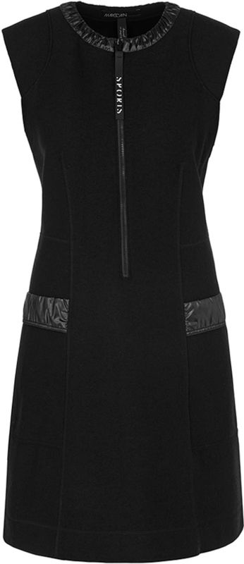 Marc Cain - Mini-jurk - Zuiver Scheerwol - Getailleerd Model - Korte Ritssluiting