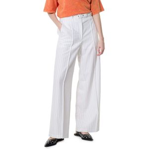 Co'Couture PimaCC long pin pant broek wit (Maat: S)