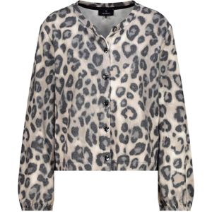 Monari Vest beige (Maat: 36) - Halslijn: Ronde hals,