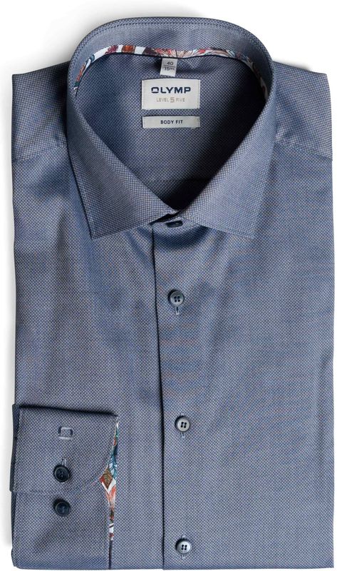 OLYMP Level Five - Slim Fit - Zakelijk Overhemd - Extra Lange Mouwen