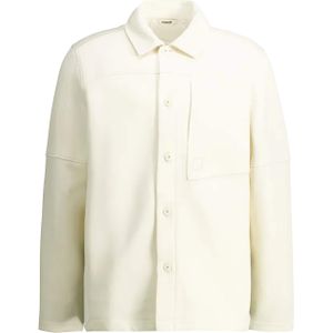 Pulse - Longsleeve Overshirt - Off-wit - Heren