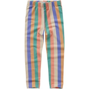 Sproet & Sprout Legging multi stripes broek  multicolor (Maat: 116) - Effen