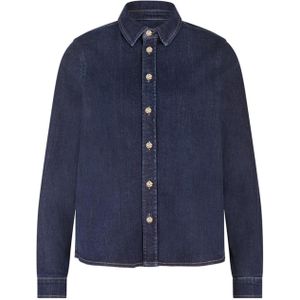 Studio Anneloes - Reyna - Blouse - Blauw - Polokraag