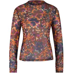 Studio Anneloes Top multicolor (Maat: XS) - Halslijn: Opstaande kraag,