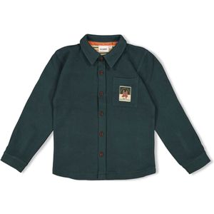 Sturdy Overhemd lange mouw blauw (Maat: 116) - Effen