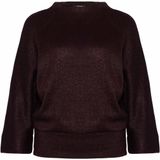 OPUS Dames trui bordeaux (Maat: 36) - Glitter
