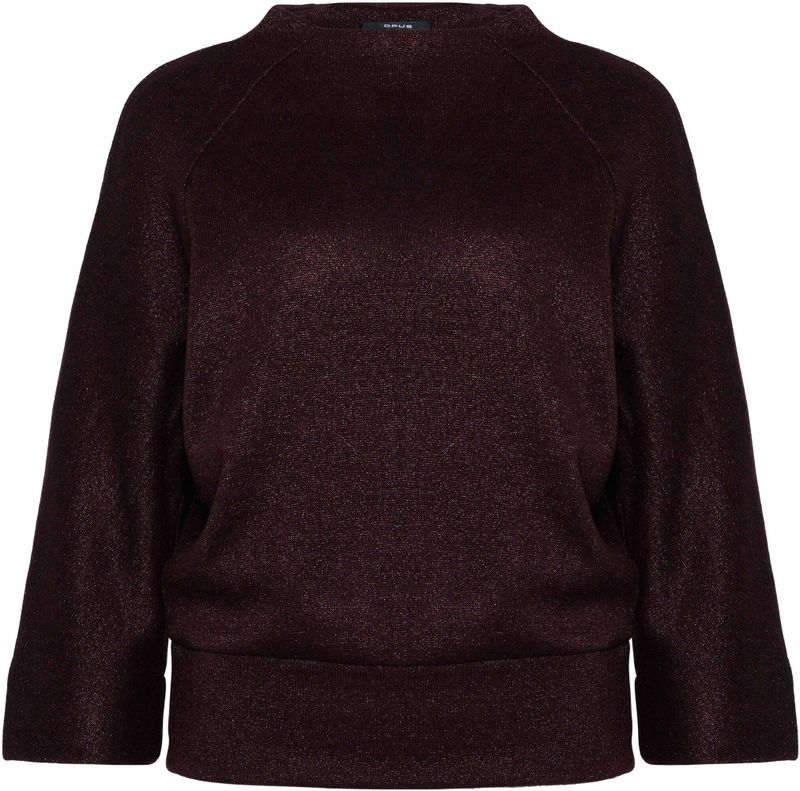 OPUS Dames trui bordeaux (Maat: 36) - Glitter