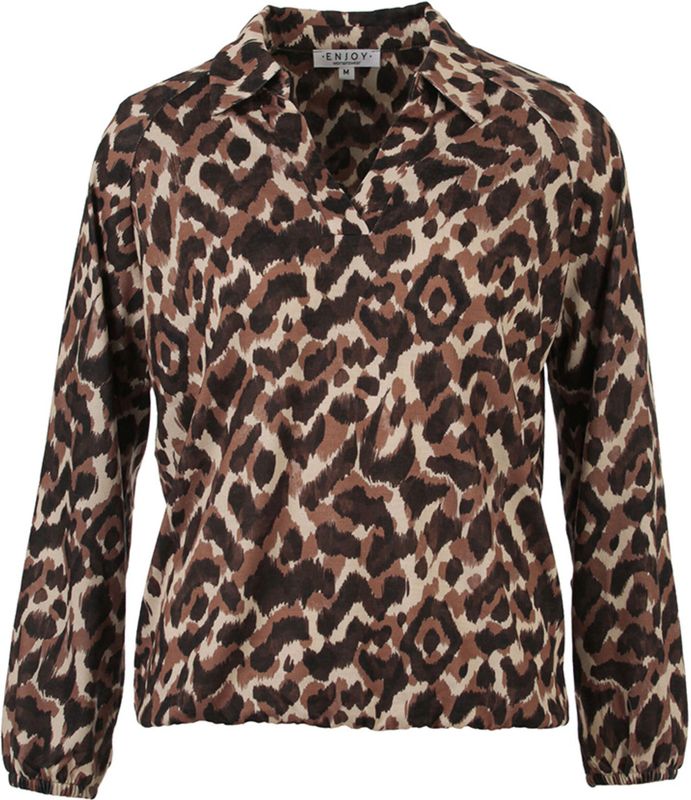 Enjoy - Blouson 183276 - Donkerbruin